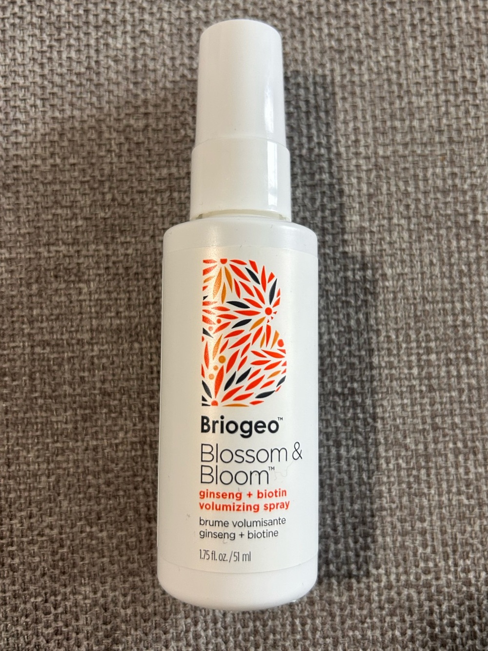 BRIOGEO ginseng and biotin volumizing hair mist